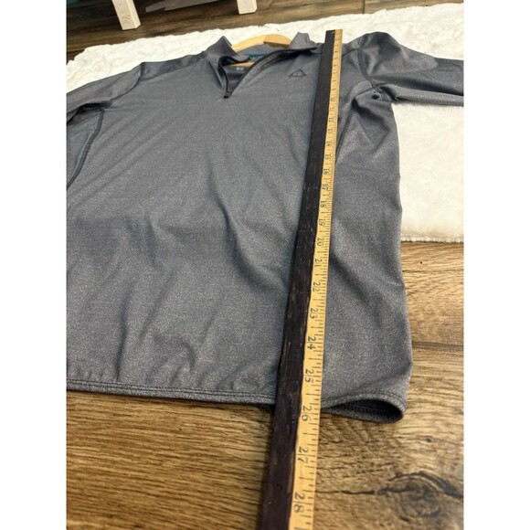Aeropostale A87 Jacket Men's Medium Grey Half Zip Sweater Athletic Run Gym - Picture 6 of 8